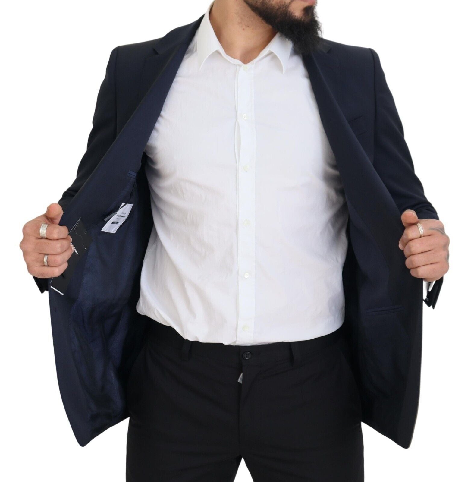 Blazer Couture Homme MARTINI Bleu Foncé