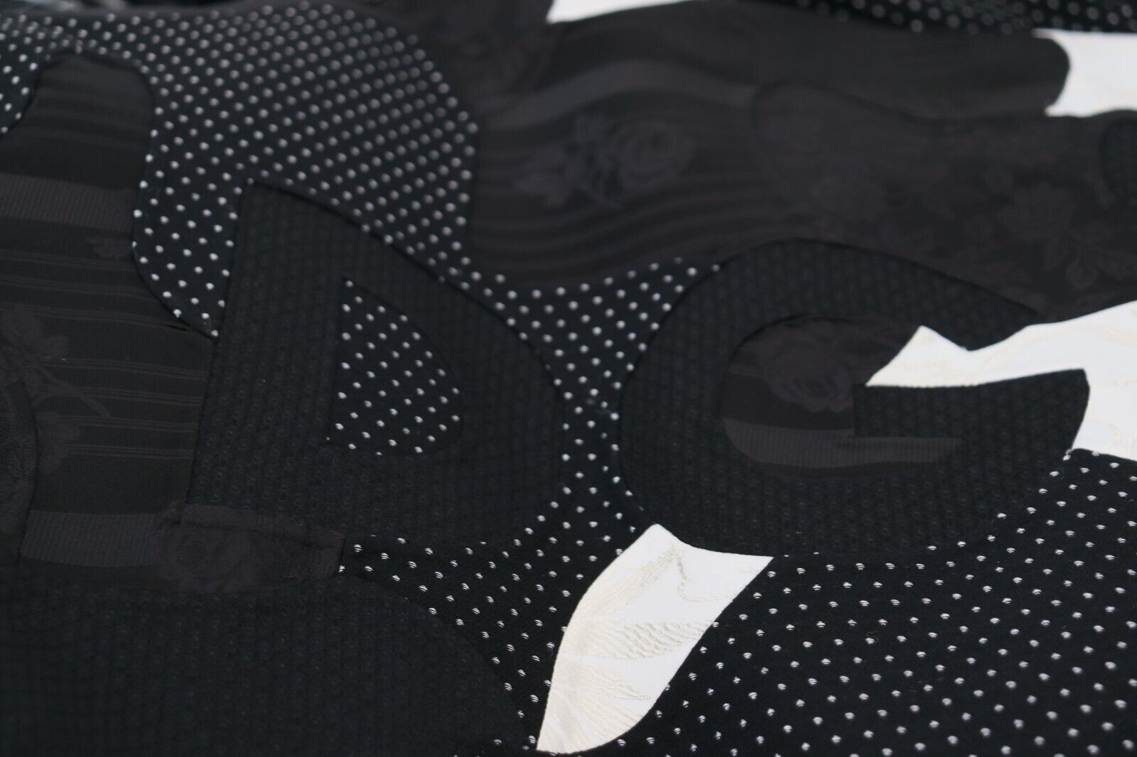 Veste Zippée Luxe Homme en Shearling Noir & Blanc