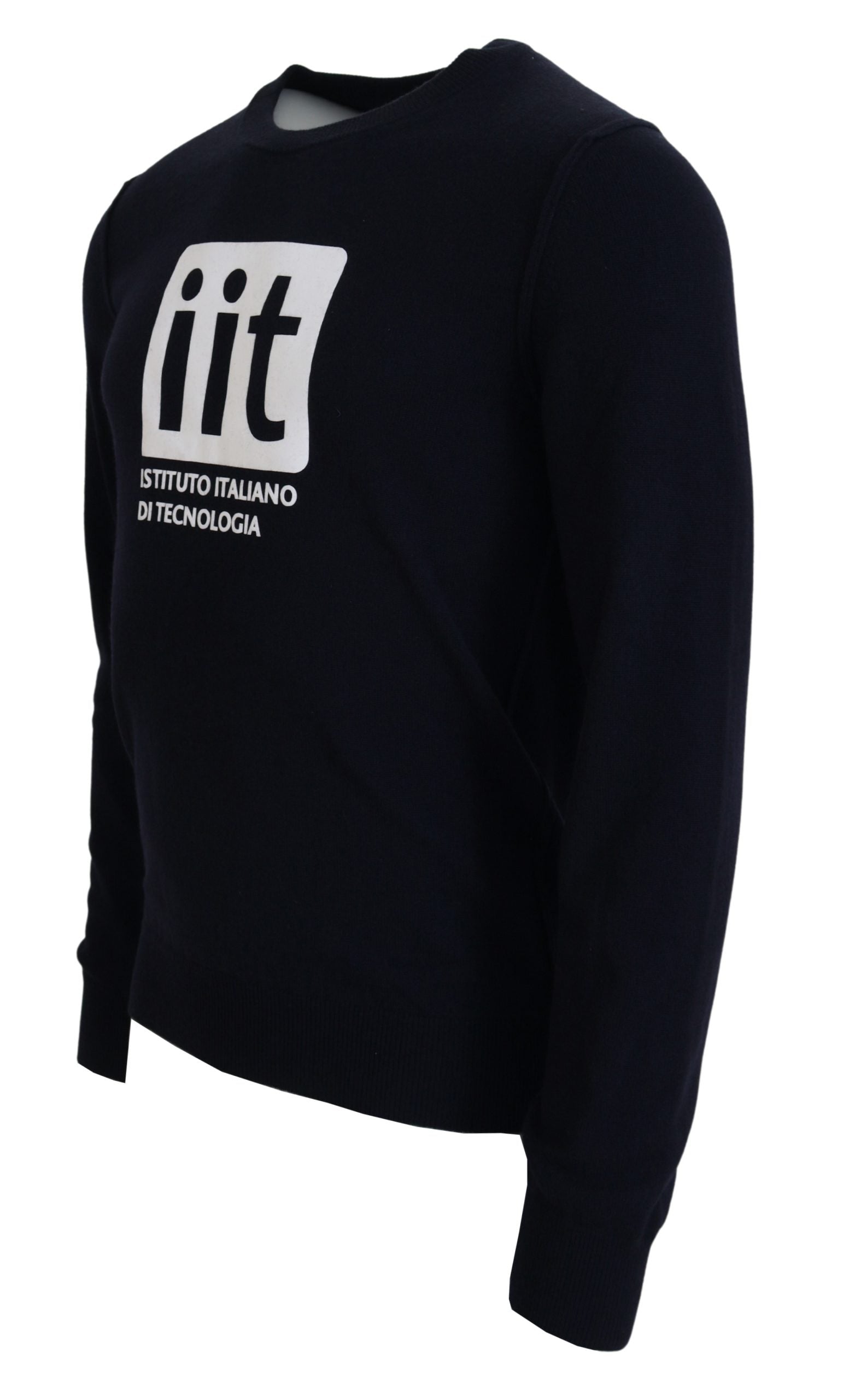 Pull Couture Homme Bleu en Cachemire Imprimé