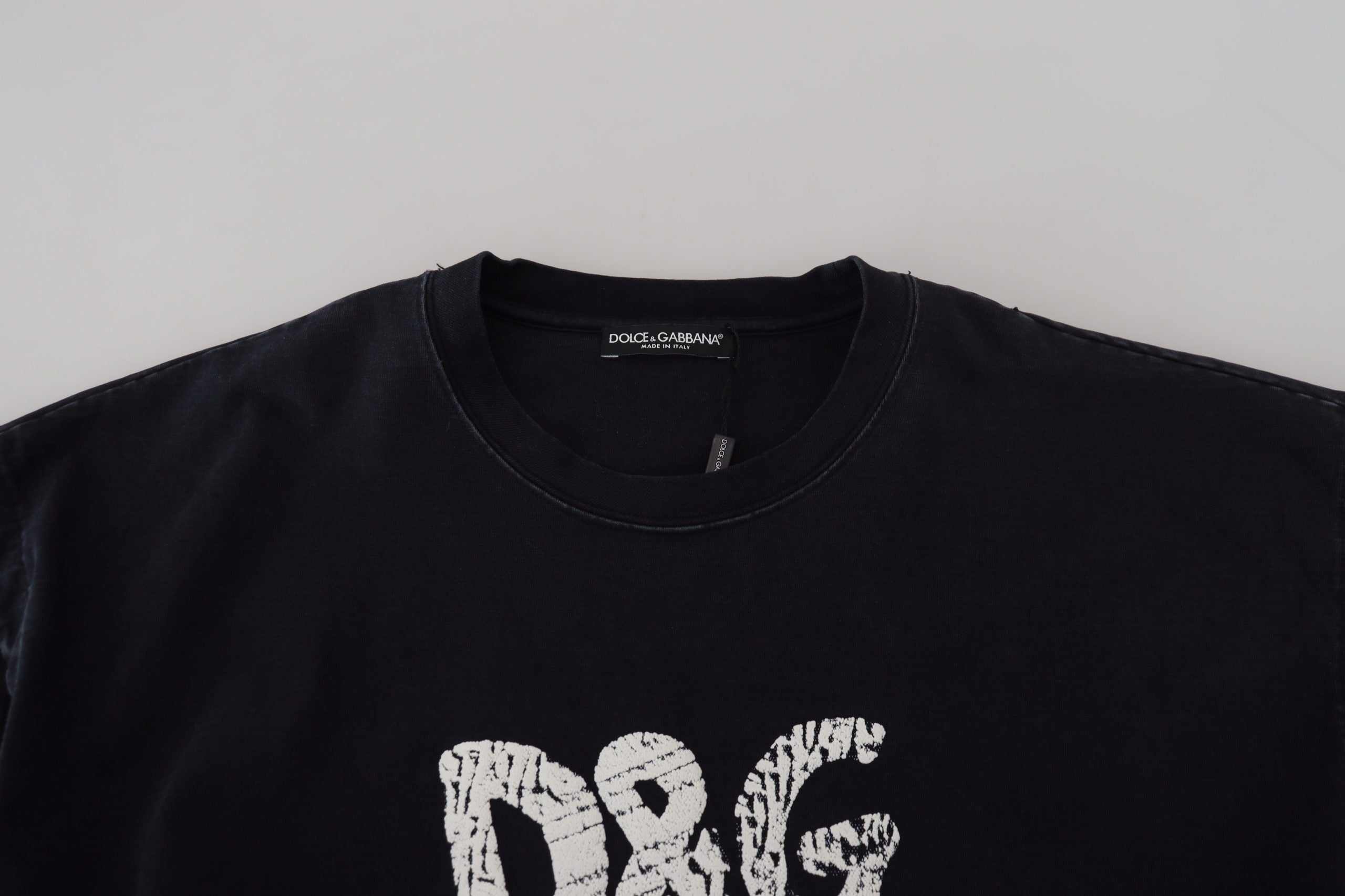 T-shirt Dolce & Gabbana Noir Col Rond