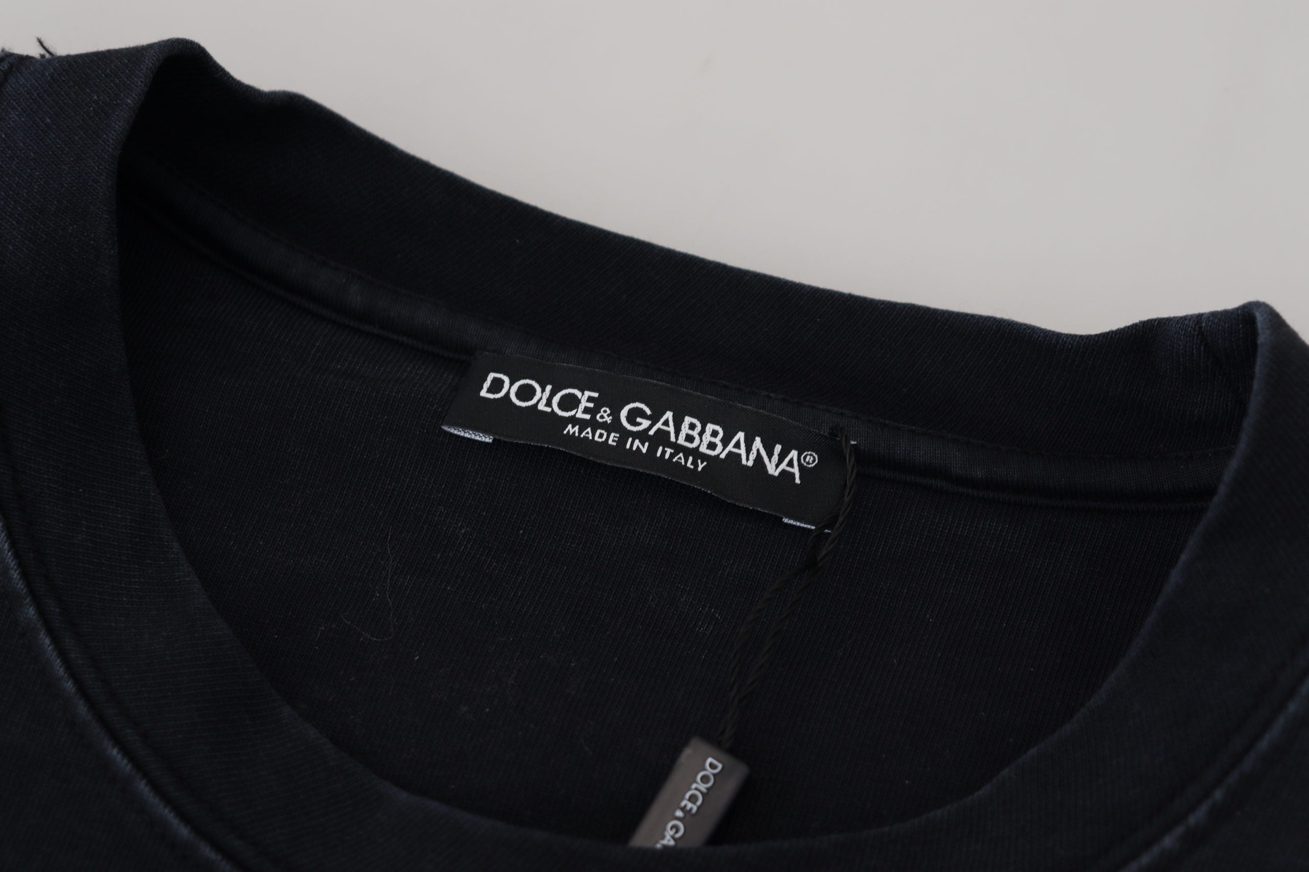 T-shirt Dolce & Gabbana Noir Col Rond