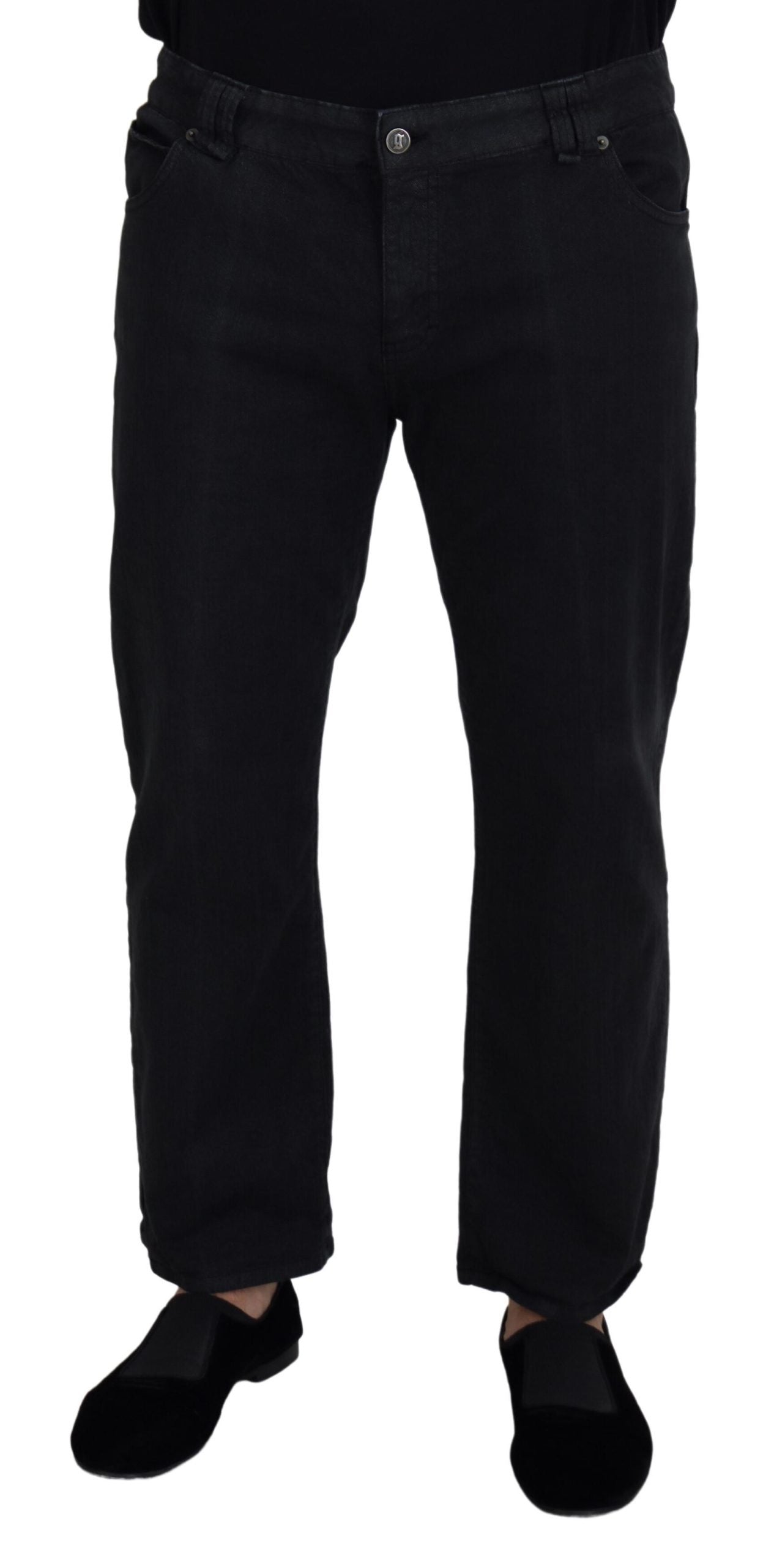 Jean JOHN GALLIANO Homme Noir en Coton