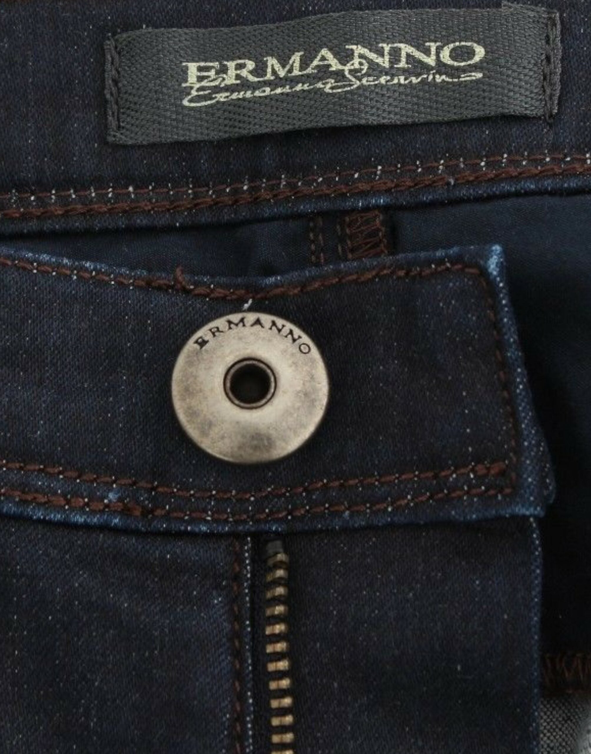 Blaue Slim-Jeans, Denim-Hose, Skinny-Leg, Stretch