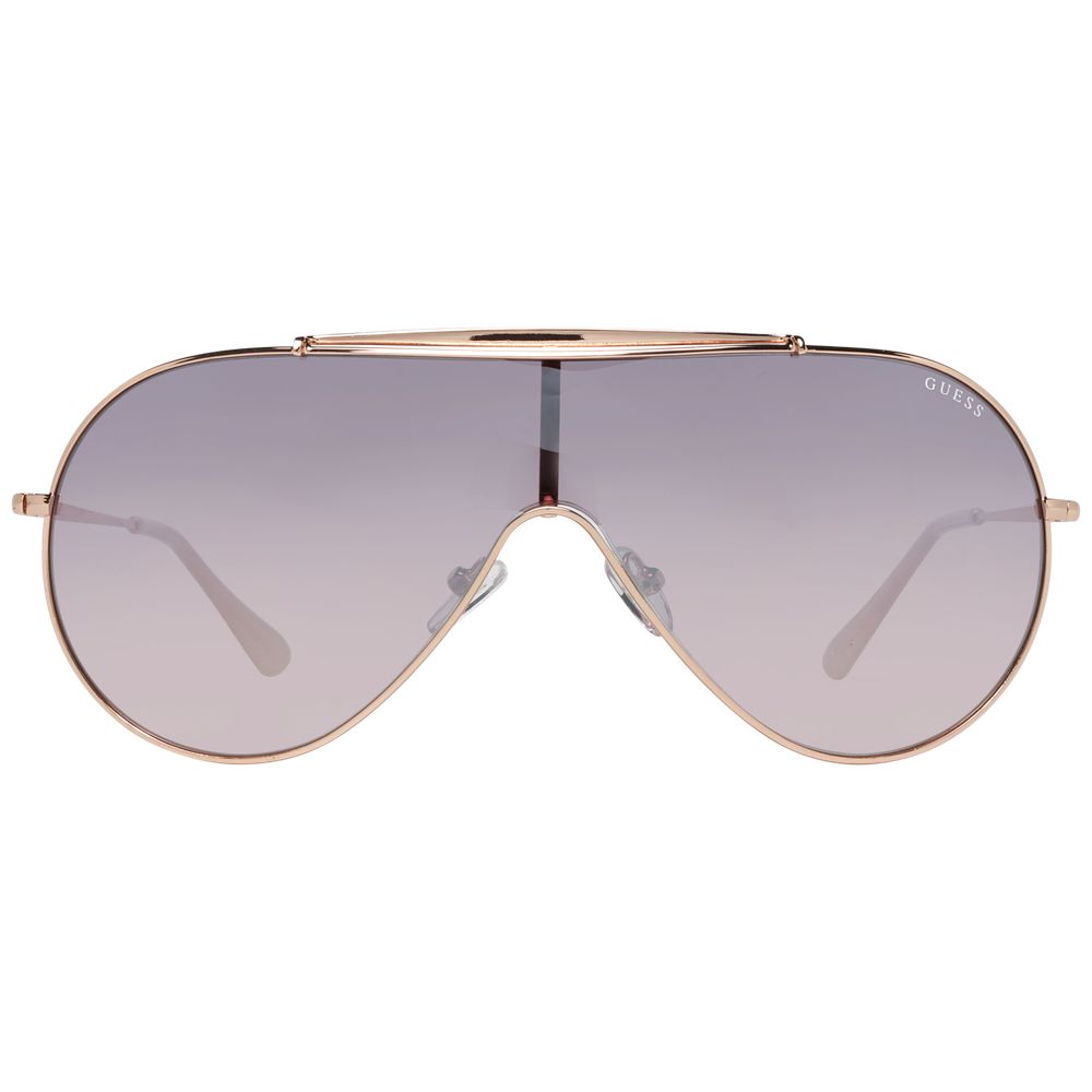 Rose Gold Metal Sunglasses
