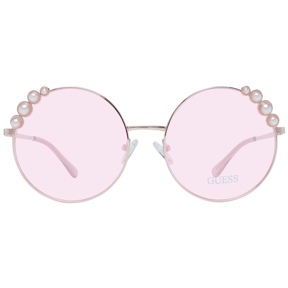 Rose Gold Metal Sunglasses