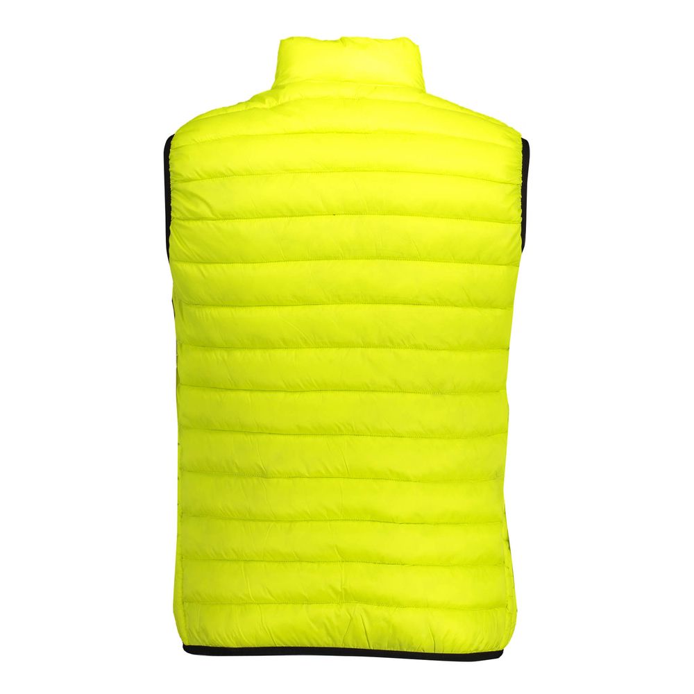 Yellow Nylon Men's Vest