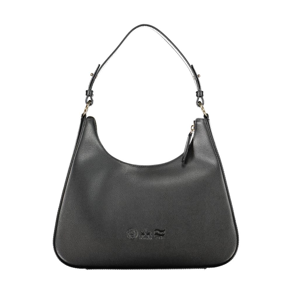 Black Leather Women's Shoulder Bag