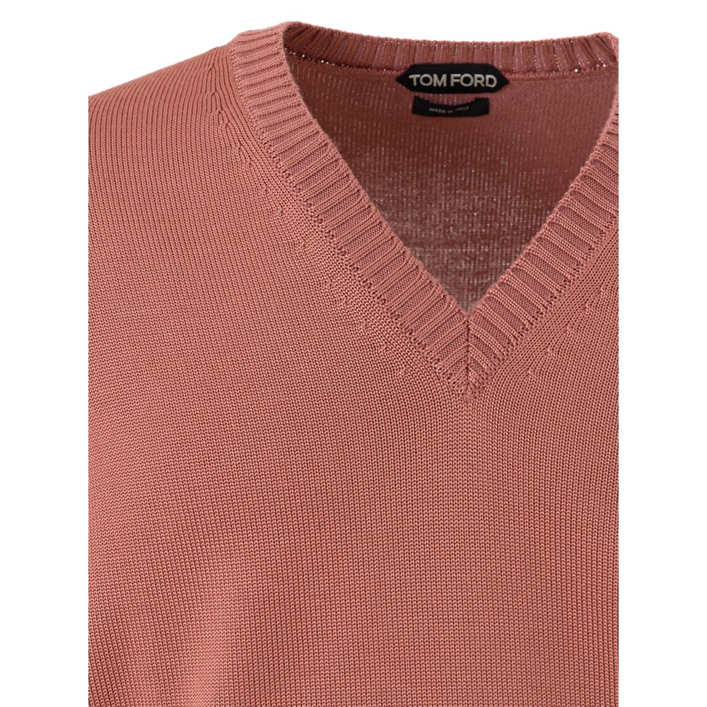 Tom Ford — Pull col V rose