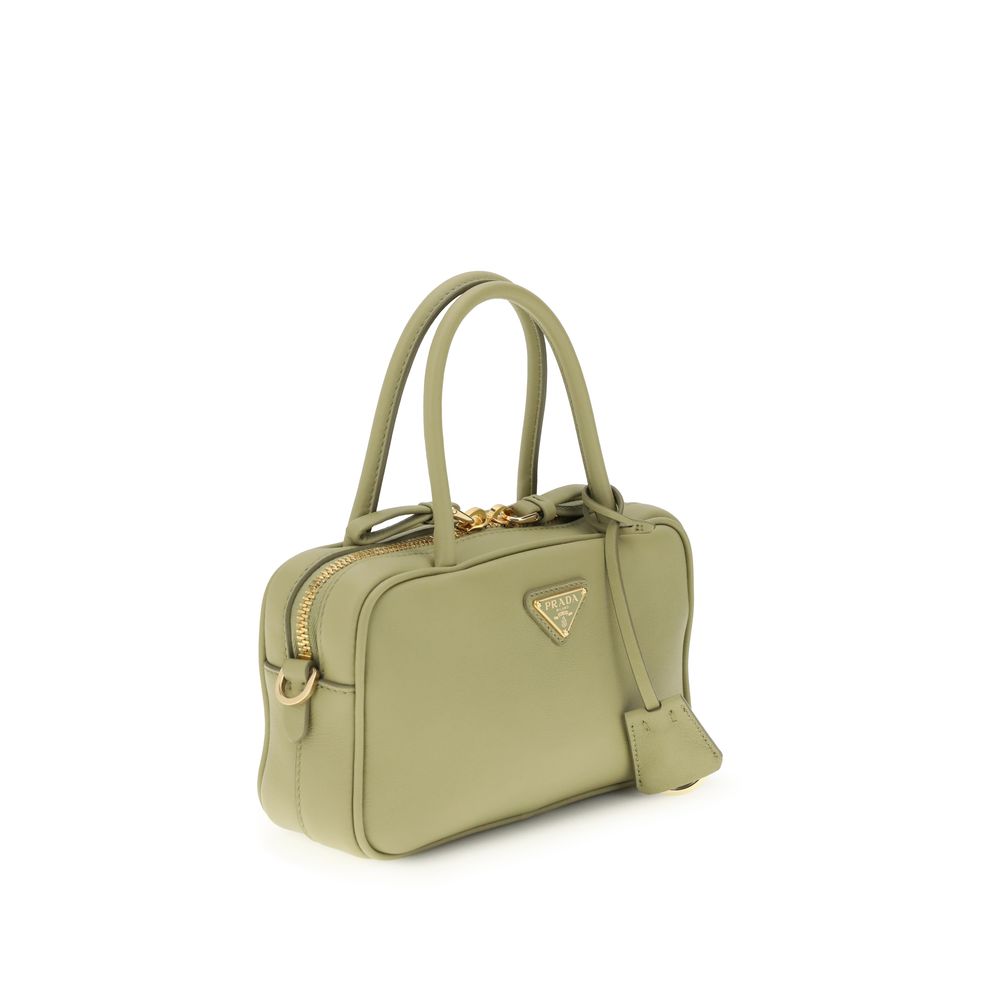 Bicolor Calf Leather Bos Taurus Handbag
